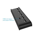 KJH P5-008 6 in 1 USB Splitter Expander Hub Adapter For PS5 - Image 2