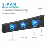 KJH P5-009 Console Cooling Fan For PS5, P5-009(Black), P5-009(White) - Image 4