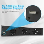 KJH P5-009 Console Cooling Fan For PS5, P5-009(Black), P5-009(White) - Image 7