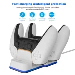 JYS P5116 Wireless Handle Dual Charging Station with Indicator Light For PS5 - Image 4