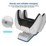 JYS P5116 Wireless Handle Dual Charging Station with Indicator Light For PS5 - Image 6