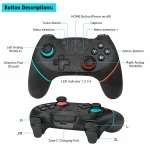 Bluetooth Joypad Gamepad Game Controller for Switch Pro - Image 4