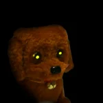 2 PCS Plush Puppy Electric Toys Can Will Move Forward / Will Backwards / Sounding and Luminous Eyes - Image 6