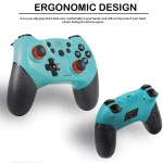 6-axis Bluetooth Joypad Gamepad Game Controller for Switch Pro - Image 5