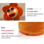 Sunflower Sax Style Bluetooth Plush Children Adult Toy ,Support USB Charging & Battery - Image 4