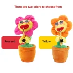 Sunflower Sax Style Bluetooth Plush Children Adult Toy ,Support USB Charging & Battery - Image 7