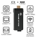 PS3000 64GB 4K Retro Game Stick with 2 Wireless Gamepads 10000+ Games Pre-installed - Image 4