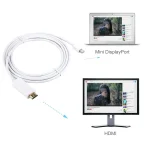 1.8m Mini DisplayPort Male to HDMI Male Adapter Cable - Image 6