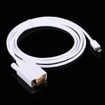 1.8m Mini DisplayPort Male to VGA Male Adapter Cable - Image 2
