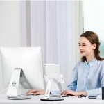 AP-5M iMac Computer Monitor Aluminum Alloy Base 360 Degree Rotatable Chassis Support Holder - Image 6