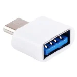 Plastic USB-C / Type-C Male to USB 2.0 Female OTG Data Transmission Charging Adapter - Image 2
