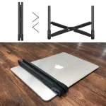 NEXSTAND Laptop Height Extender Holder Stand Folding Portable Computer Heat Dissipation Bracket, Size: 27x3.9x3.6cm - Image 3
