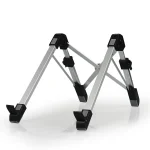 Aluminum Alloy Laptop Height Extender Holder Stand Folding Portable Computer Heat Dissipation Bracket, Size: 24.5x3.3x2.8cm - Image 2