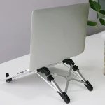 Aluminum Alloy Laptop Height Extender Holder Stand Folding Portable Computer Heat Dissipation Bracket, Size: 24.5x3.3x2.8cm - Image 14