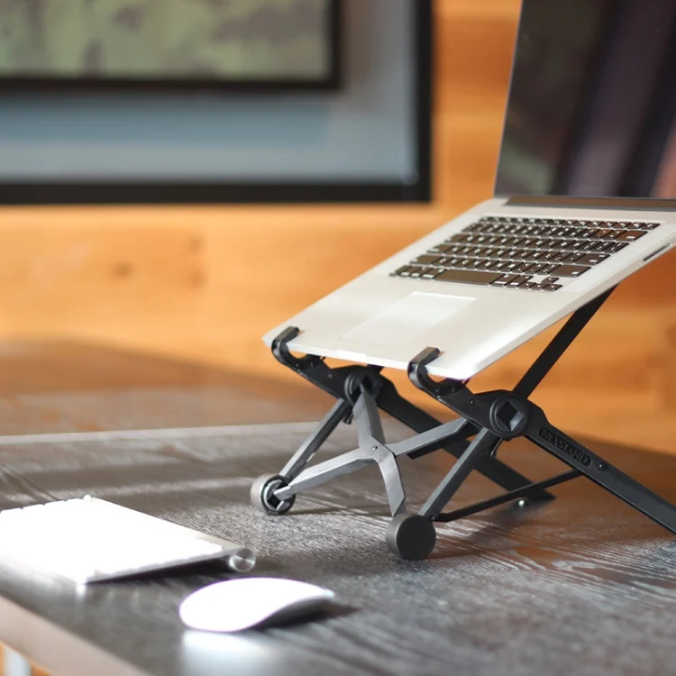 PC0832B_15.webp Nexstand K2 Laptop Height Extender Holder Stand Folding Portable Computer Heat Dissipation Bracket, Size: 35.4x4x4cm - Image 16