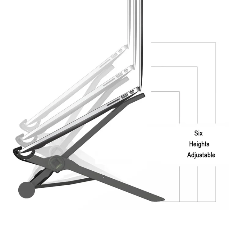 PC0832B_2.webp Nexstand K2 Laptop Height Extender Holder Stand Folding Portable Computer Heat Dissipation Bracket, Size: 35.4x4x4cm - Image 3