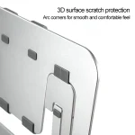 Laptop Height Extender Holder Stand Folding Portable Computer Heat Dissipation Bracket, Size: 22.3x23.5x1.3cm - Image 13