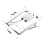 Laptop Height Extender Holder Stand Folding Portable Computer Heat Dissipation Bracket, Size: 22.3x23.5x1.3cm - Image 4