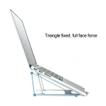 Laptop Height Extender Holder Stand Folding Portable Computer Heat Dissipation Bracket, Size: 22.3x23.5x1.3cm - Image 5
