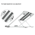 Laptop Height Extender Holder Stand Folding Portable Computer Heat Dissipation Bracket, Size: 22.3x23.5x1.3cm - Image 9