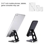 ROOSTAND R2 Aluminum Alloy Mobile Desktop Tablet Bracket Double Folding Lazy Artifact, Size: 6.4x7x9cm, R2 Champagne Gold, R2  Rose Gold, R2  Rose Red, R2  Silver, R2 Black - Image 12