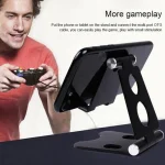 ROOSTAND R2 Aluminum Alloy Mobile Desktop Tablet Bracket Double Folding Lazy Artifact, Size: 6.4x7x9cm, R2 Champagne Gold, R2  Rose Gold, R2  Rose Red, R2  Silver, R2 Black - Image 16