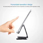 ROOSTAND R2 Aluminum Alloy Mobile Desktop Tablet Bracket Double Folding Lazy Artifact, Size: 6.4x7x9cm, R2 Champagne Gold, R2  Rose Gold, R2  Rose Red, R2  Silver, R2 Black - Image 8