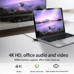 D62A DisplayPort + Mini DP + HDMI Male to HDMI Female 3 in 1 Adapter - Image 7