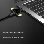 D62A DisplayPort + Mini DP + HDMI Male to HDMI Female 3 in 1 Adapter - Image 9
