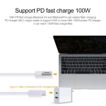 45W / 60W / 65W / 85W 5 Pin MagSafe 2 (T-Shaped) to USB-C / Type-C PD Charging Cable, MagSafe 2 - Image 5