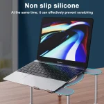 R-JUST BJ03 Universal Detachable Bench Shape Aluminum Alloy Angle Adjustable Laptop Stand - Image 14