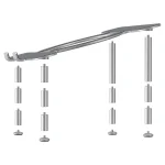 R-JUST BJ03 Universal Detachable Bench Shape Aluminum Alloy Angle Adjustable Laptop Stand - Image 3