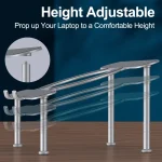 R-JUST BJ03 Universal Detachable Bench Shape Aluminum Alloy Angle Adjustable Laptop Stand - Image 10