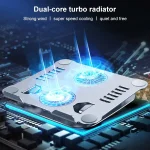 HZ13 Foldable Multi-angle Aluminum Alloy Laptop Fan Cooling Bracket - Image 3