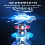 HZ13 Foldable Multi-angle Aluminum Alloy Laptop Fan Cooling Bracket - Image 4