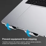 HZ13 Foldable Multi-angle Aluminum Alloy Laptop Fan Cooling Bracket - Image 5