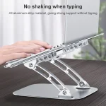 HZ13 Foldable Multi-angle Aluminum Alloy Laptop Fan Cooling Bracket - Image 7
