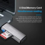 118 2 in 1 USB + 8 Pin Interfaces USB Flash Disk / Memory Card OTG Card Reader for IOS System Mobile Phone / Computer - Image 9