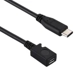 USB-C / Type-C 3.0 Male to Micro USB Female Cable Adapter, Length: 29cm - Image 3