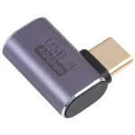 40Gbps USB-C / Type-C Male to Female Elbow Adapter - Image 2