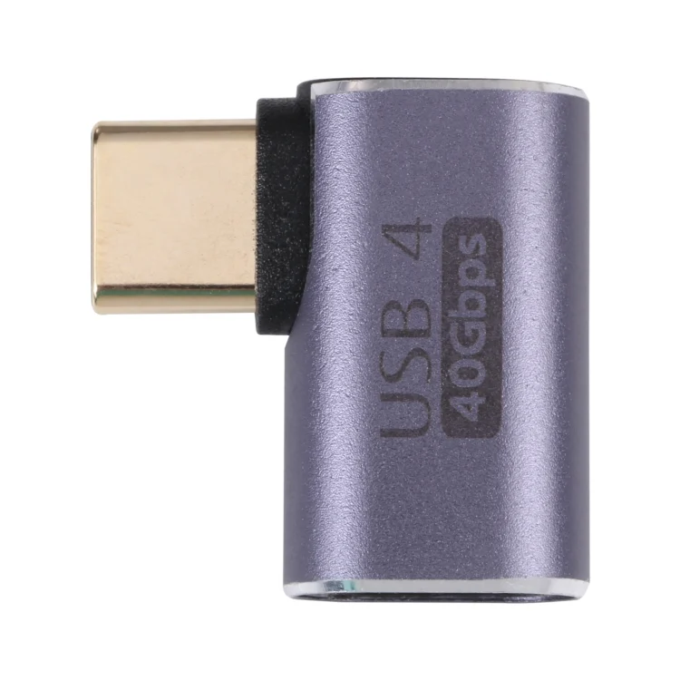 PC2064_2.webp 40Gbps USB-C / Type-C Male to Female Elbow Adapter - Image 3