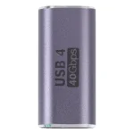 40Gbps USB-C / Type-C Male to Female Elbow Adapter - Image 3