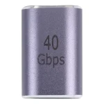 40Gbps USB-C / Type-C Male to Female Elbow Adapter - Image 3