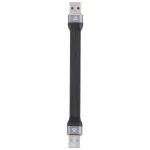 10Gbps USB Male to USB Male Soft Flat Sync Data Fast Charging Cable - Image 3