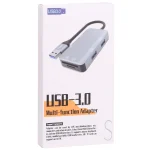 NK-3049HD 6 in 1 USB Male to MS / TF Card Slot + USB 3.0 + 3 USB 2.0 Female Adapter - Image 4