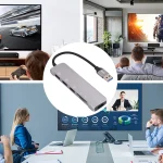 NK-3043HD 6 in 1 USB Male to TF / SD Card Slot + USB 3.0 + 3 USB 2.0 Female Adapter - Image 7