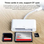 S-205 3 in 1 CF Card / TF Card / SD Card Reader For USB-C / Type-C Devices - Image 5