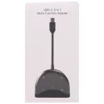 NK-3039 5 in 1 USB-C / Type-C Male to TF / SD Card Slot + 3 USB Female Adapter - Image 5