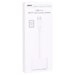 NK103TC 3 in 1 USB-C / Type-C Male to SD + TF + USB Female Camera Reader - Image 3