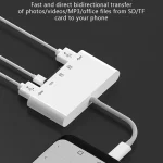 NK-1032TC 5 in 1 USB-C Male to SD / TF / 2xUSB / Type-C Female Adapter - Image 5